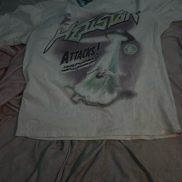 Houston Attacks Graphic T-Shirt - White